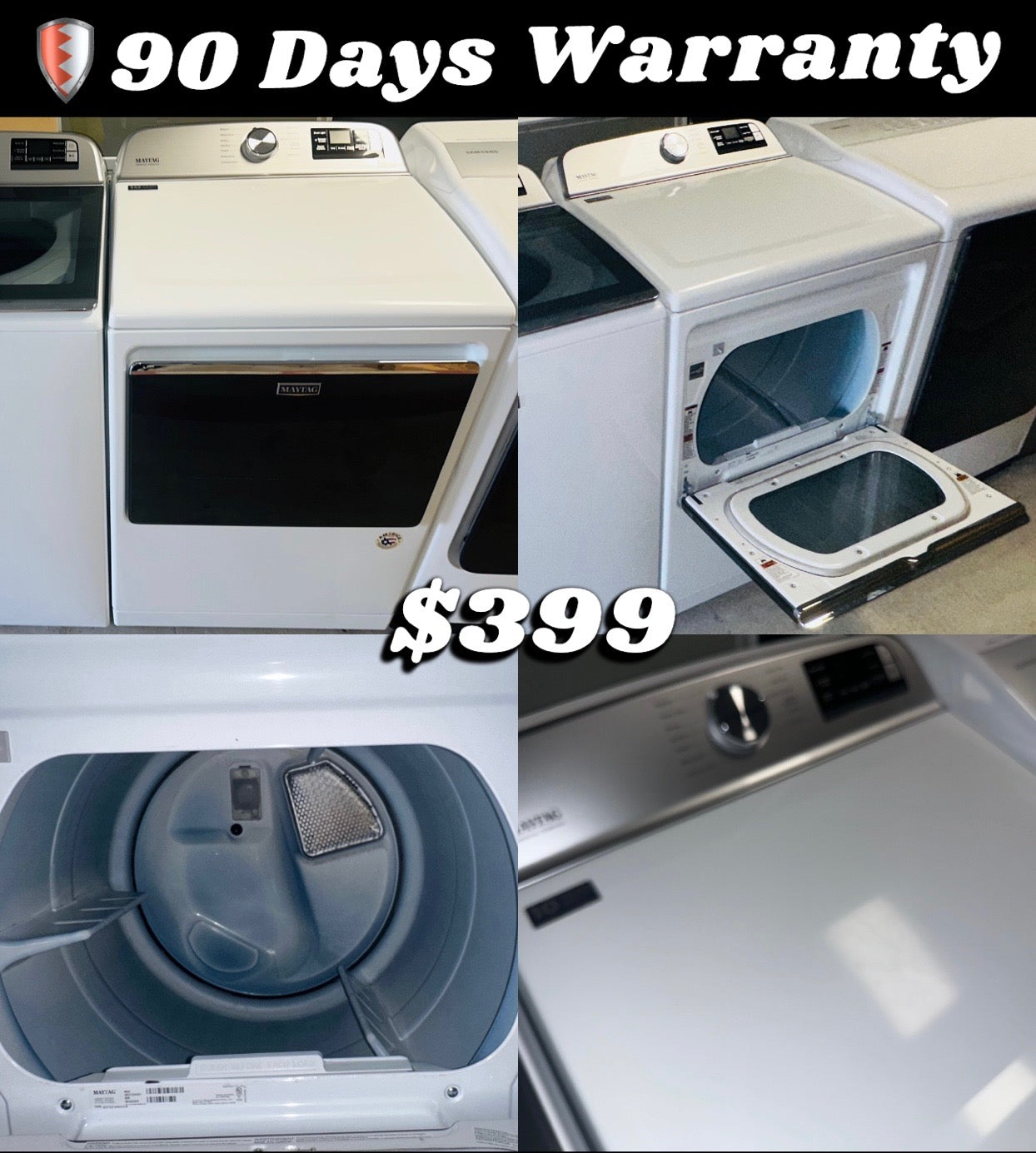 Maytag bravos xl dryer specs hotsell