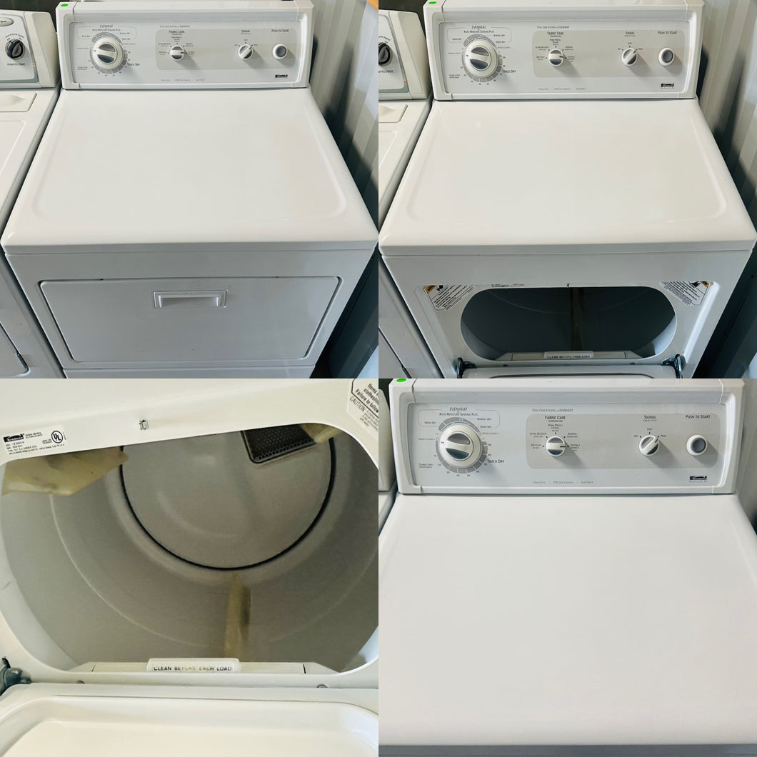 A Kenmore Elite Electric Dryer