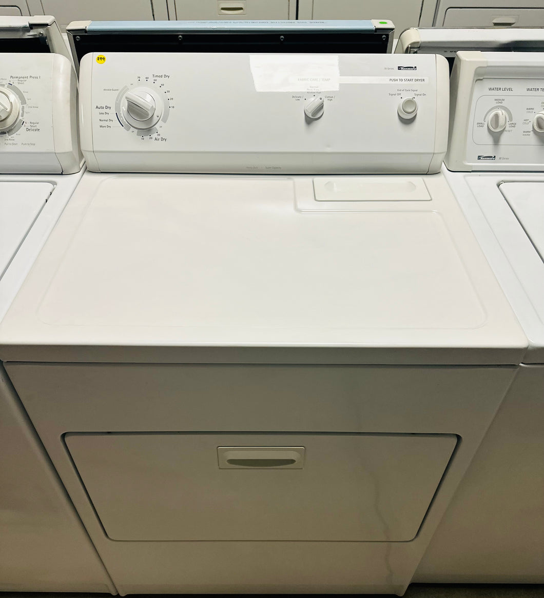 A Kenmore Dryer