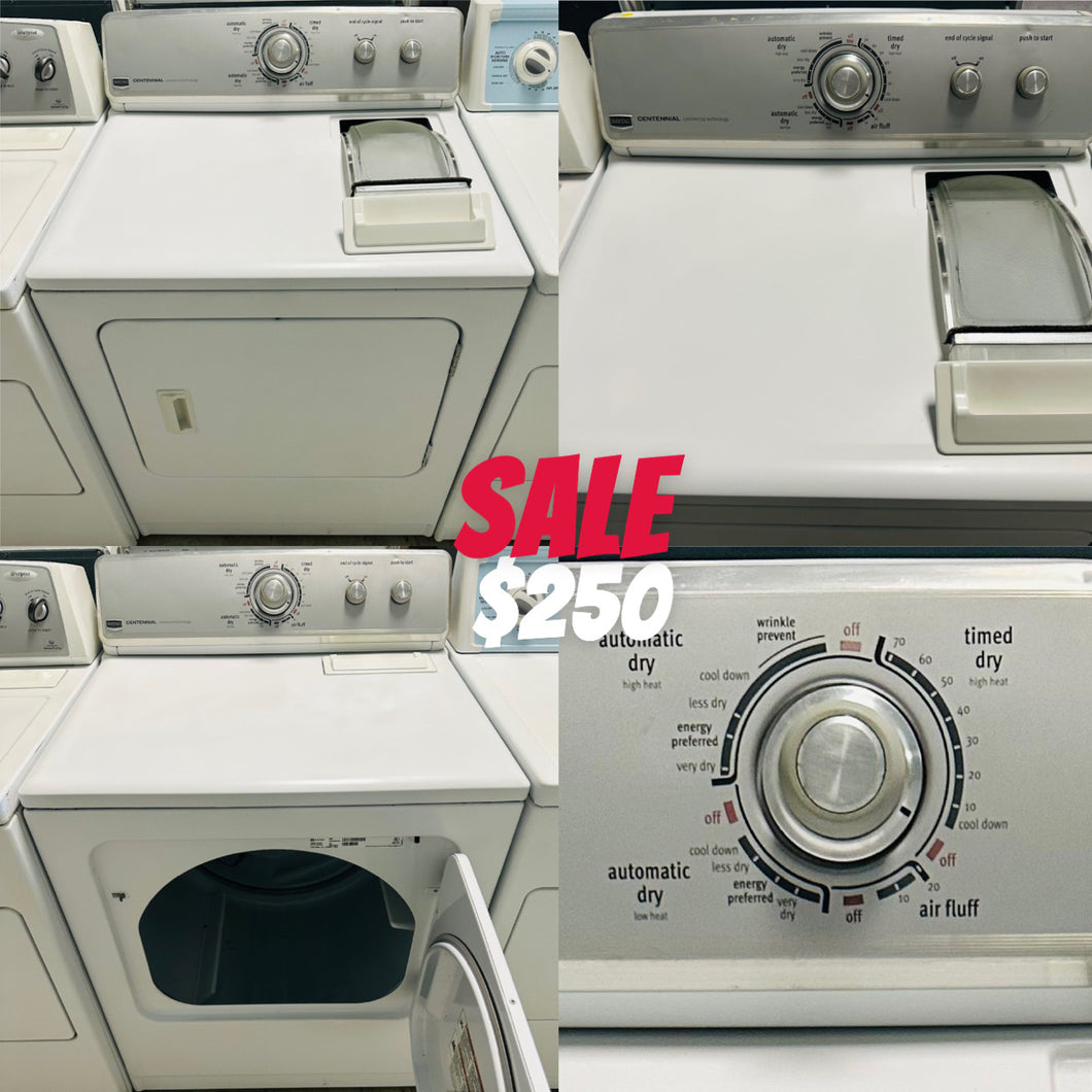 A Maytag Electric Dryer