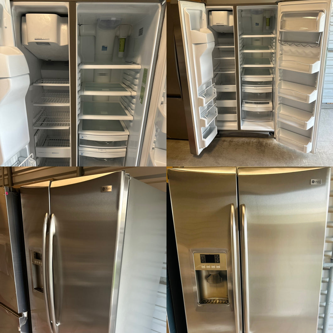 A GE Profile Refrigerator