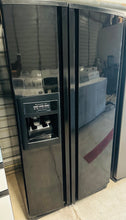 Load image into Gallery viewer, A Black Side By Side Refrigerator
