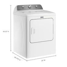 Load image into Gallery viewer, $350 Maytag Wrinkle Prevent 7.0-cu ft Vented Electric Dryer ( White )
