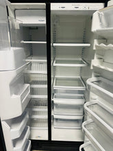 Load image into Gallery viewer, A Black Side By Side Refrigerator
