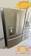 Load image into Gallery viewer, GE Dark Stainless Steel Refrigerator
