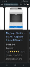 Load image into Gallery viewer, Maytag King Size Electric Dryer
