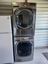 Load image into Gallery viewer, LG Stackable washer and dryer matching set stack set included
