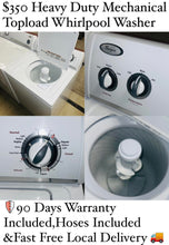 Load image into Gallery viewer, Whirlpool Heavy Duty Washer
